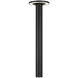 Orbit 8 watt Black Outdoor Bollard